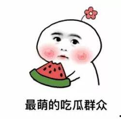吃瓜群众的头像呆萌可爱